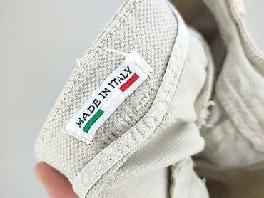 klapki chanel biale: Chino, Spodnie materiałowe damskie, rozmiar S — 4