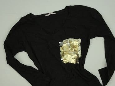 czarne t shirty damskie w serek: FreeStyle, T-shirt damski, rozmiar M — 1