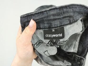 szorty jeansowe damskie szare: Szorty damskie, rozmiar S — 4