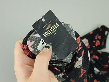 niebieska satynowa sukienka zara: Hollister, Sukienka damska, rozmiar M — 5