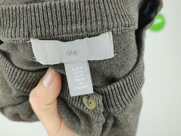 sweter w warkoczowy splot h m: H&M, Kardigan damski, rozmiar M — 4