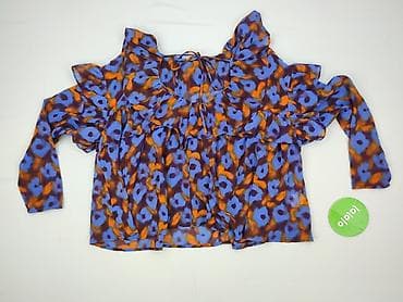 niebieska bluza: Sinsay, Bluzka damska, rozmiar XS — 3