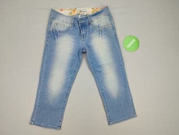 lejon buty zimowe: DENIM JEANS, Spodnie 3/4 damskie, rozmiar S — 2