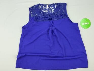 lawendowa bluzki damskie: Bluzka damska, rozmiar 3XL — 2