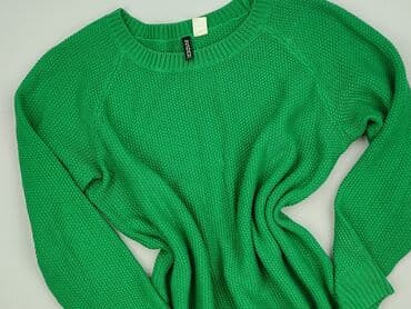 szmaragdowy sweter: H&M Divided, Sweter damski, rozmiar S — 1