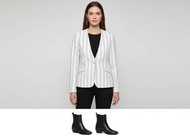 koszulka pod marynarkę damska: Top Secret, Marynarka damska, rozmiar S — 6