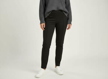 buty szerokie w palcach damskie: Spodnie materiałowe damskie, rozmiar XL — 6