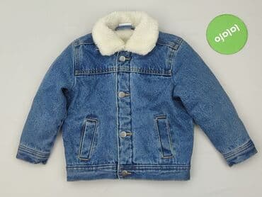 bluzy z postaciami z bajek: Dziecięca kurtka jeansowa, 1.5-2 lat, 86-92 cm, stan - Idealny — 2
