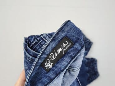 jeansy plus size wysoki stan: Jeansy damskie, rozmiar S — 4