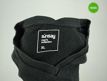 sinsay koszulka basic: Sinsay, Koszulka dla mężczyzn, rozmiar XL — 4