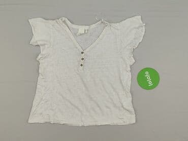 t shirty lniany: H&M, Women`s T-shirt, size S — 3