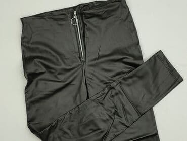 koszula damska z eko skóry: Leggings Eco-leather for women, size L — 1