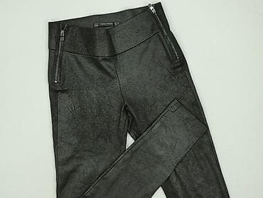 rajstopy aldi: Zara, Legginsy Ze skóry ekologicznej damskie, rozmiar XS — 1