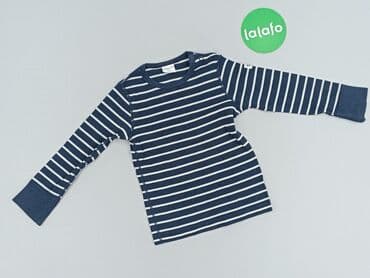 pięć lat w paski bluza w paski świat: Sweatshirt, 1.5-2 years, 86-92 cm, condition - Very good — 2