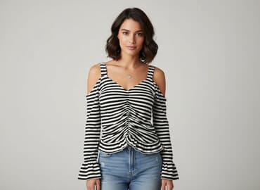 gina tricot jeansy: Gina Tricot, Bluzka damska, rozmiar L — 7