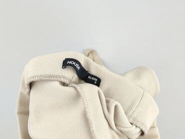 legginsy beżowe prążkowane: Legginsy Sportowe damskie, rozmiar S — 5