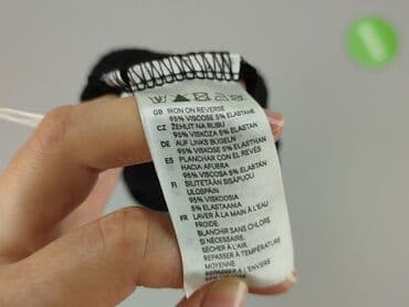 srebrne sukienki na imprezę: H&M, Sukienka damska, rozmiar S — 6
