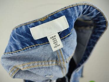 jeansy straight i regular damskie samsoe samsoe: H&M, Jeansy damskie, M — 4