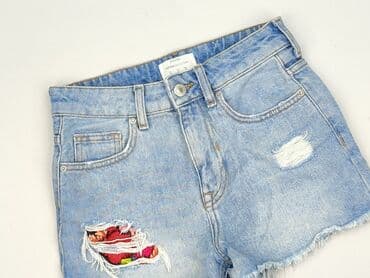 bershka krótkie spodenki: Bershka, Szorty damskie, rozmiar 2XS — 1