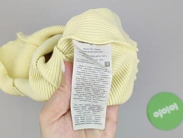 sweter piórkowy na drutach: Selected Femme, Bluzka damska, rozmiar S — 4