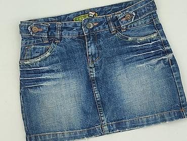 jeansy cekiny: Denim, Spódnica damska, rozmiar M — 1