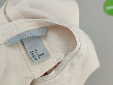 sukienka biała z długim rękawem: H&M, Bluzka damska, rozmiar M — 4