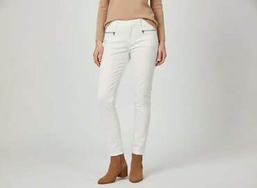 zara spodnie wyprzedaż: Zara, Spodnie materiałowe damskie, rozmiar M — 1