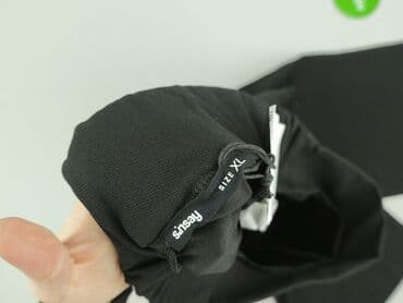 spodnie wyszczuplające plus size: Sinsay, Spodnie materiałowe damskie, XL — 4