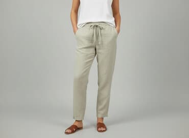 szerokie spodnie new yorker: MNG, Spodnie materiałowe damskie, rozmiar M — 7