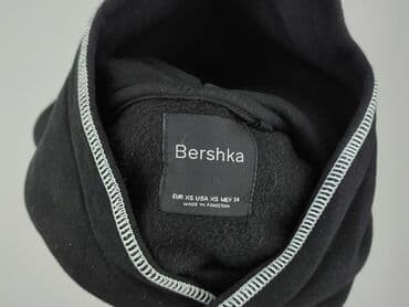 czerwona bluzka bershka: Bershka, Bluza z kapturem damska, rozmiar XS — 4