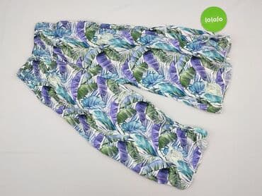 krótkie spodenki z szerokimi nogawkami: Spodnie damskie, rozmiar L — 3