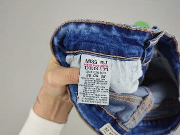 jeansy plus size wysoki stan: Jeansy damskie, rozmiar S — 5