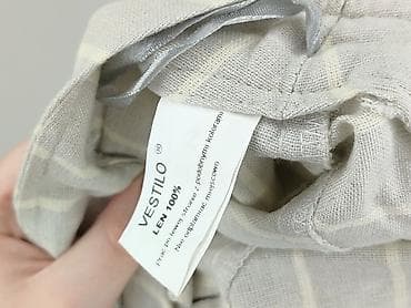 lniane spodnie oysho: Spodnie materiałowe damskie, rozmiar XL — 5