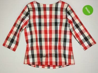 bluzki w kratkę czerwona: Salko, Women's blouse, size XL — 4