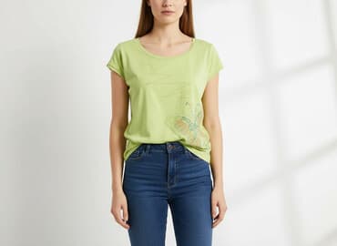 ubrania ze sticha: Scotch & Soda, T-shirt damski, rozmiar S — 7