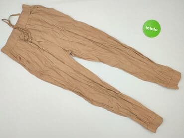 joggery damskie beżowe: Spodnie damskie, rozmiar S — 2