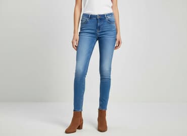 bershka dżinsy atomówki: Bershka, Jeansy damskie, rozmiar 2XS — 6
