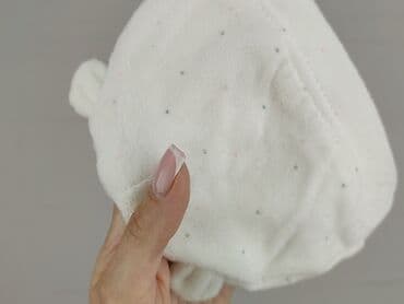 sukienki z szyfonu i koronki: Cap, 0-1 month, condition - Perfect — 4