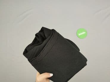 szare szerokie jeansy: Spodnie materiałowe damskie, rozmiar XL — 4