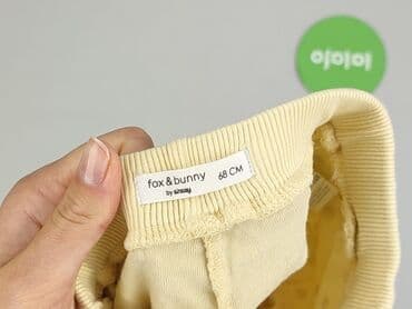 sukienka biala koronkowa: Sweatpants, Fox&Bunny, 3-6 months, condition - Perfect — 4