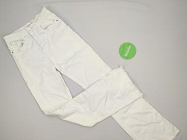 converse na platformie: Stradivarius, Jeansy damskie, rozmiar S — 2