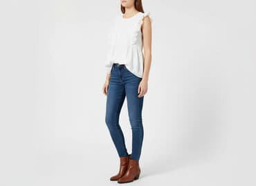 białe bluzki adidas: House, Bluzka damska, rozmiar M — 6