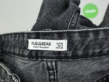 iron maiden: PULL&BEAR, Szorty damskie, rozmiar S — 4