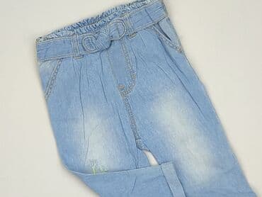 figurki rossmann: Spodnie jeansowe, 6-9 miesięcy, stan - Idealny — 1