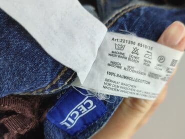 spódniczka dżinsowe z wysokim stanem: Cecil, Spódnica damska, rozmiar XS — 5