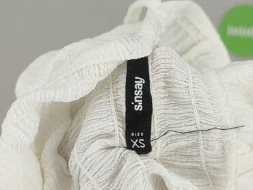 koszulka dekolt v: Sinsay, Top damski, XS — 4