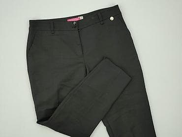 prl moda damska: Spodnie materiałowe damskie, rozmiar XL — 1