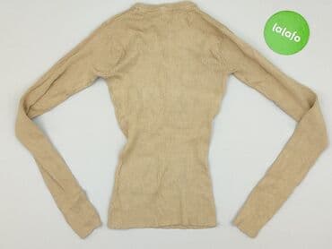 sweter z dużymi oczkami: NA-KD, Sweter damski, XS — 3