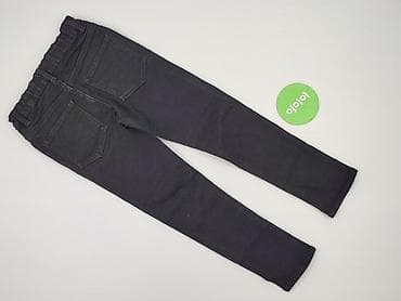 jeansy chinosy: Spodnie jeansowe, 9 lat, 128/134, stan - Idealny — 3