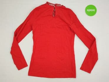 czerwone bluzki koronkowe: Bluzka damska, rozmiar S — 3